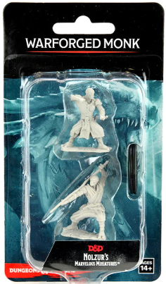 Dungeons & Dragons: Nolzurs Marvelous Miniatures: Warforged Monk 90234